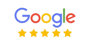 Google Reviews 5-Star Rating 5 star Google Reviews rating used as a trust signal for a local business