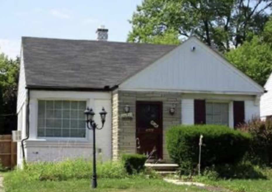 Detroit Seller Case Study – Rosedale Park Inherited House Exterior of inherited house in Detroit’s Rosedale Park neighborhood with a problem tenant case study